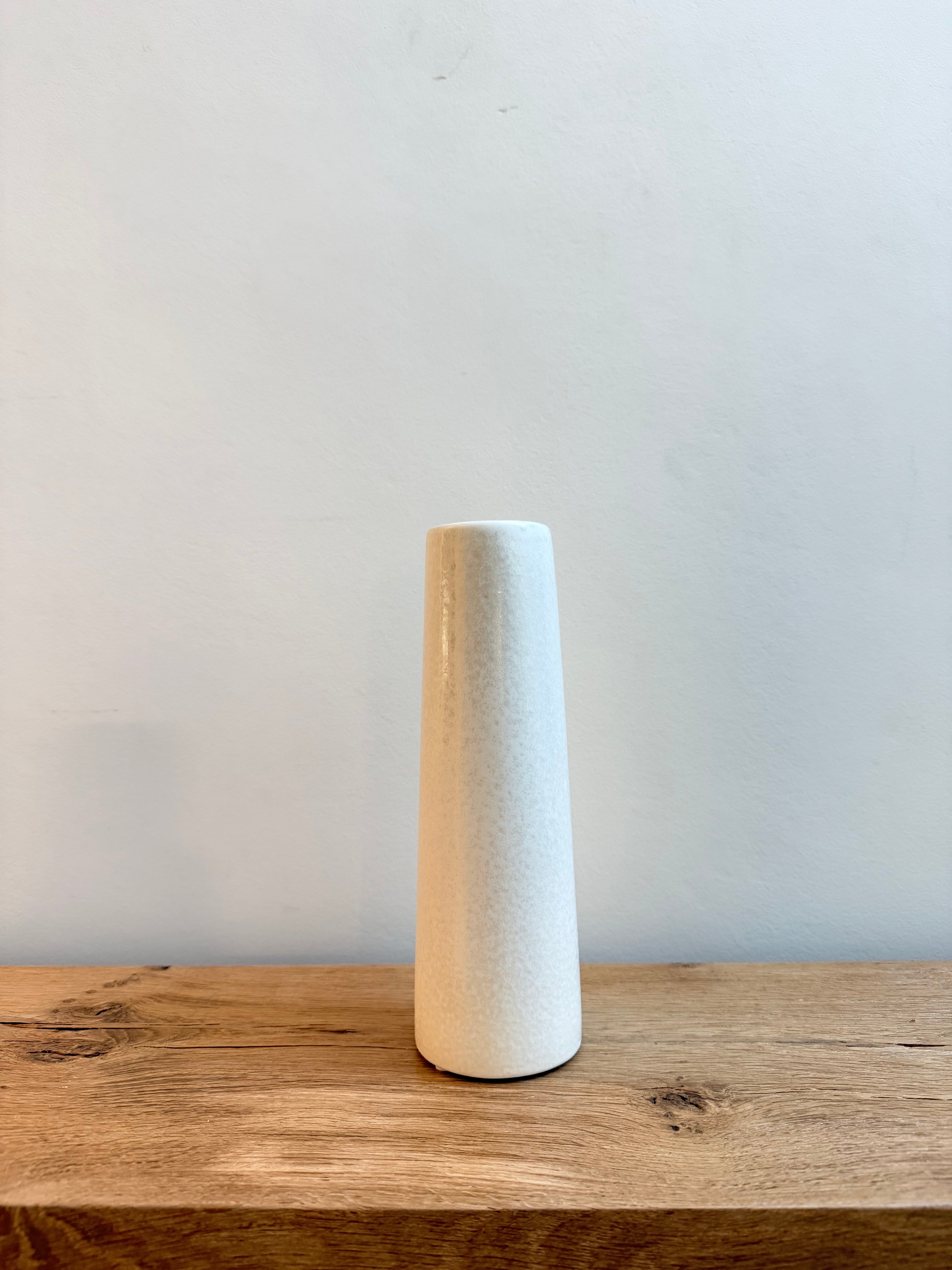 Witte vaas (smal)