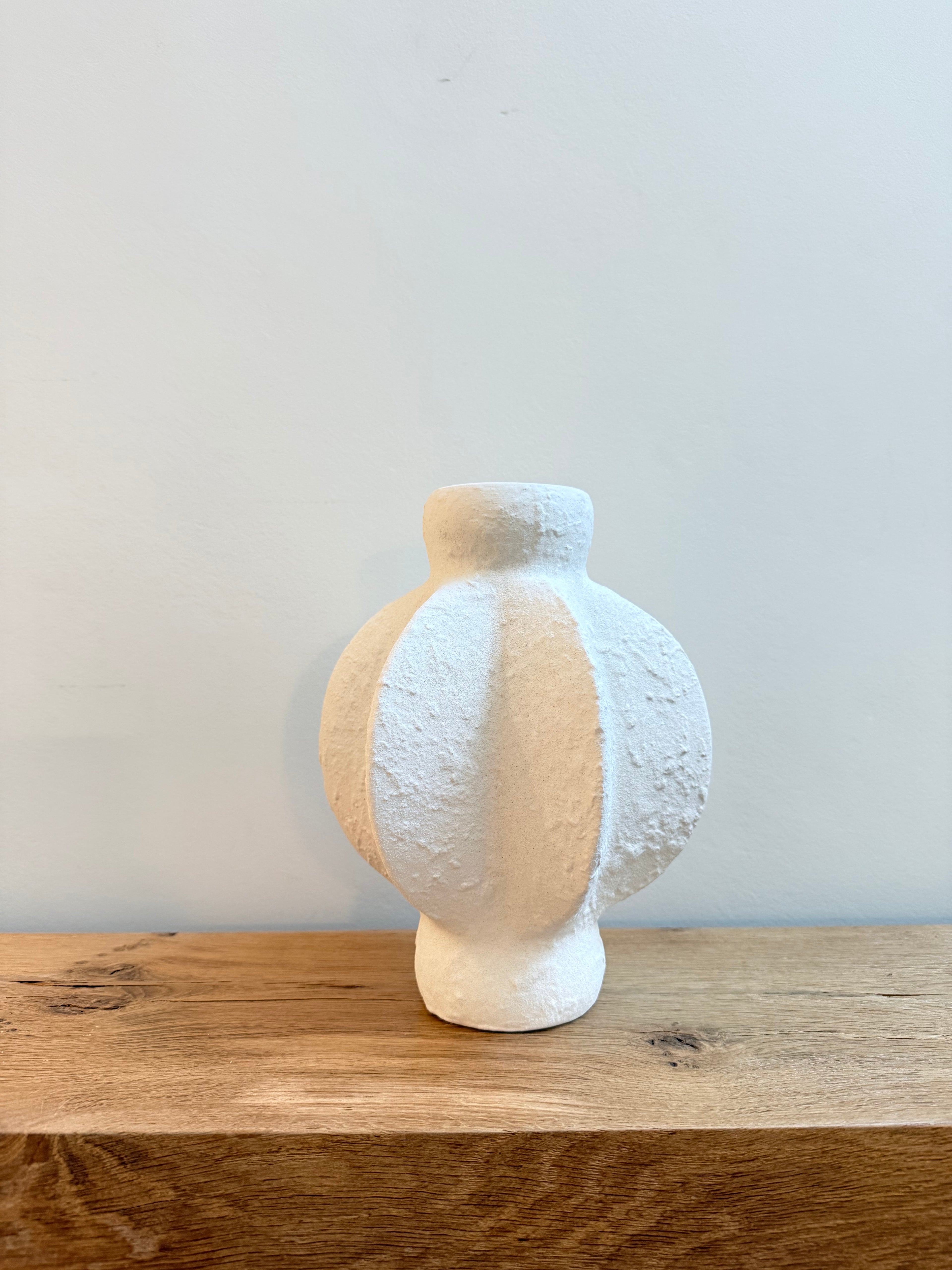 Witte vaas